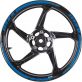 FILETS DE JANTES CHAFT DELUXE NEW BLEU