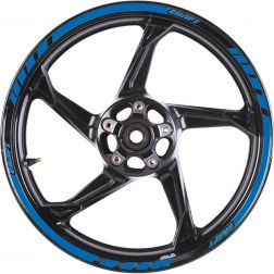 FILETS DE JANTES CHAFT DELUXE NEW BLEU
							  		
