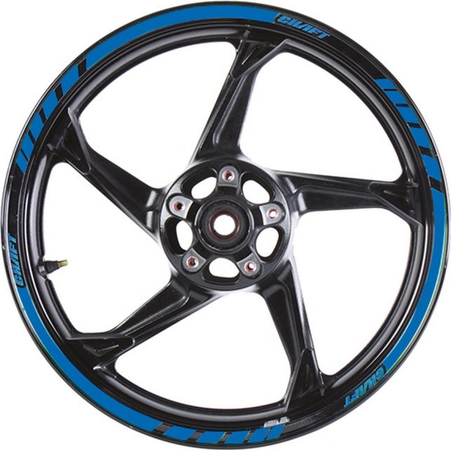 FILETS DE JANTES CHAFT DELUXE NEW BLEU