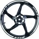 FILETS DE JANTES CHAFT DELUXE NEW BLANC