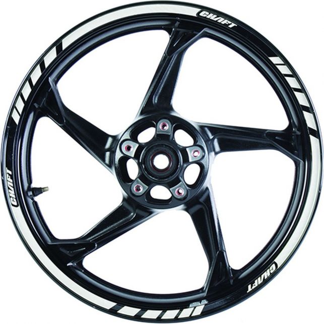 FILETS DE JANTES CHAFT DELUXE NEW BLANC