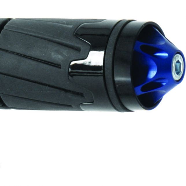 Embouts de Guidon Chaft Wave Bleu