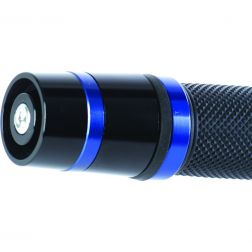 Embouts de Guidon Chaft Nash Bleu
							  		