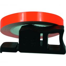 FILETS DE JANTES CHAFT ORANGE FLUO AVEC APPLICATEUR
							  		