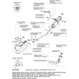 LIGNE COMPLETE LEOVINCE X-FIGHT INOX 3228
							  		