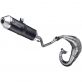 LIGNE COMPLETE LEOVINCE X-FIGHT BLACK INOX 3259B