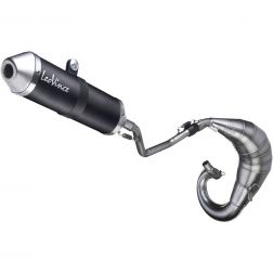 LIGNE COMPLETE LEOVINCE X-FIGHT BLACK INOX 3259B
							  		