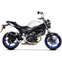 Silencieux LEOVINCE GP DUALS INOX SUZUKI 650 SV / SV-X 2016 2020