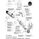 Ligne Complète LEOVINCE LV ONE KAT INOX KAWASAKI NINJA 650 / Z650 2017 2020