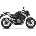 Silencieux LEOVINCE LV ONE INOX HONDA CB500F / CB500X / CBR500R 2016 2018