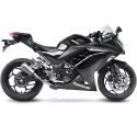 Silencieux LEOVINCE LV-10 INOX KAWASAKI Z250 / NINJA 250 R / Z300 / NINJA 300 R 2013 2016