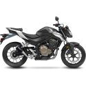 Silencieux LEOVINCE LV-10 BLACK INOX HONDA CB500F / CB500X / CBR500R 2016 2018