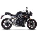 Silencieux LEOVINCE FACTORY-S INOX TRIUMPH 1050 SPEED TRIPLE RS - S 2018 2019