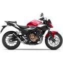 Silencieux LEOVINCE LV-10 BLACK INOX HONDA CB500F / CB500X / CBR500R 2019 2020