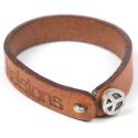 Bracelet Helstons PEACE Cuir de Bovin