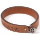 BRACELET HELSTON'S SKULL CUIR DE BOVIN