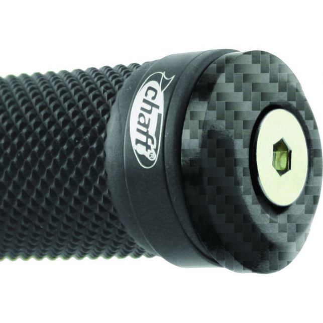 Embouts de Guidon Chaft Universel Carbon