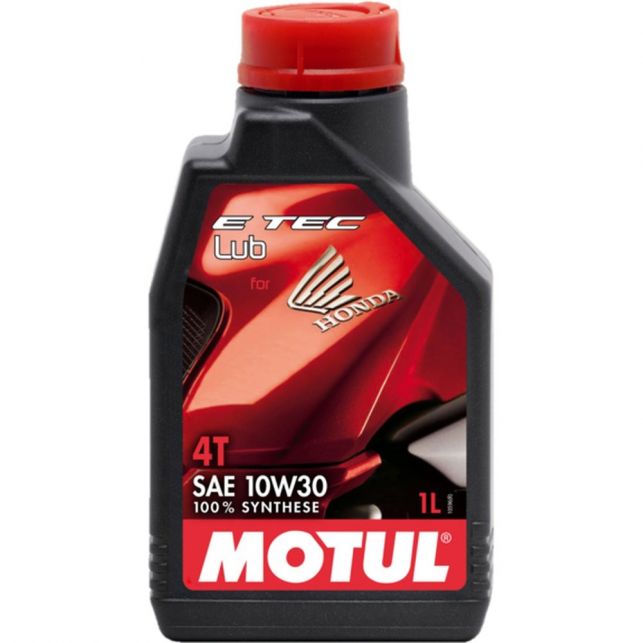 HUILE MOTEUR MOTUL E TEC LUB 10W30 1L