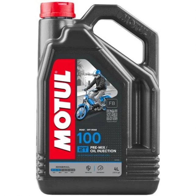 HUILE MOTEUR MOTUL 100 2T 4L