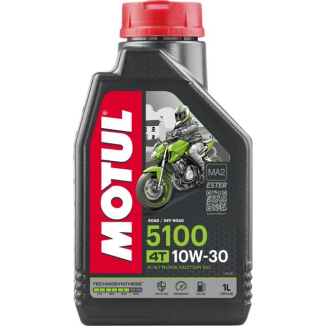 HUILE MOTEUR MOTUL 5100 10W30 4T 1L
