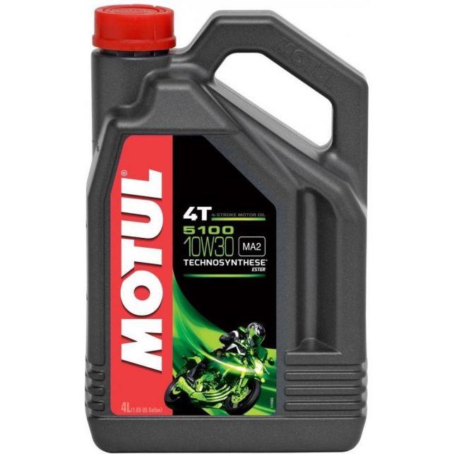 HUILE MOTEUR MOTUL 5100 10W30 4T 4L