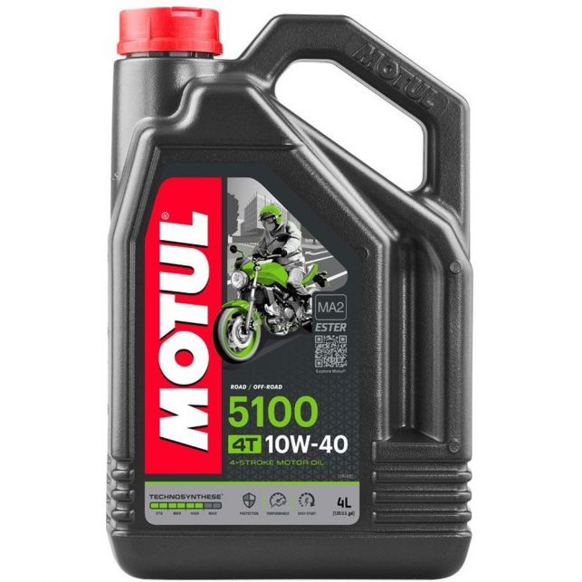 HUILE MOTEUR MOTUL 5100 10W40 4T 4L