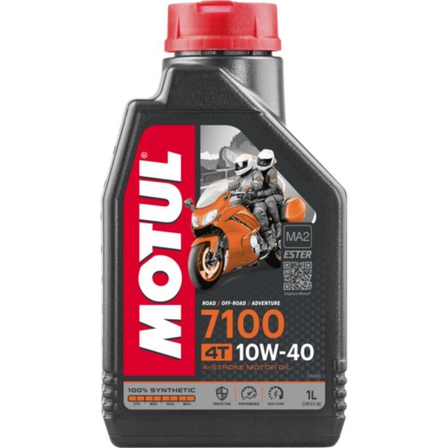 HUILE MOTEUR MOTUL 7100 10W40 4T 1L