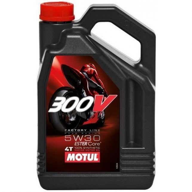 HUILE MOTEUR RACING MOTUL 300V FL ROAD RACING 5W30 4L