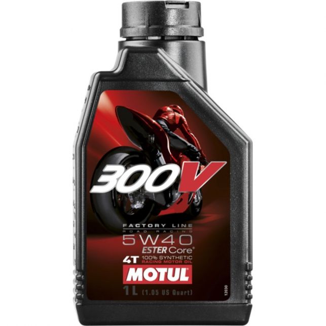 HUILE MOTEUR RACING MOTUL 300V FL ROAD RACING 5W40 1L