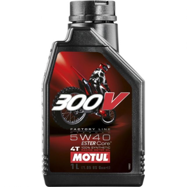 HUILE MOTEUR RACING MOTUL 300V FL OFF ROAD 5W40 1L