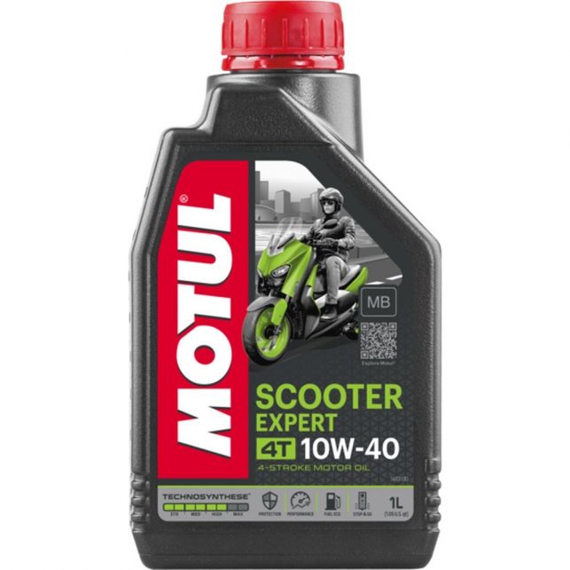 HUILE MOTEUR MOTUL SCOOTER EXPERT 4T 10W40 MB 1L