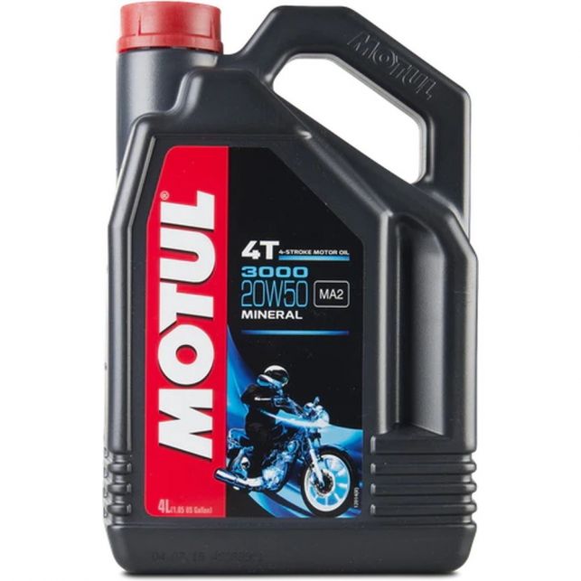 HUILE MOTEUR MOTUL 3000 20W50 4T 4L