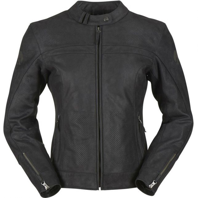 BLOUSON CUIR FURYGAN KRISTEN VENTED