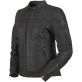 BLOUSON CUIR FURYGAN KRISTEN VENTED