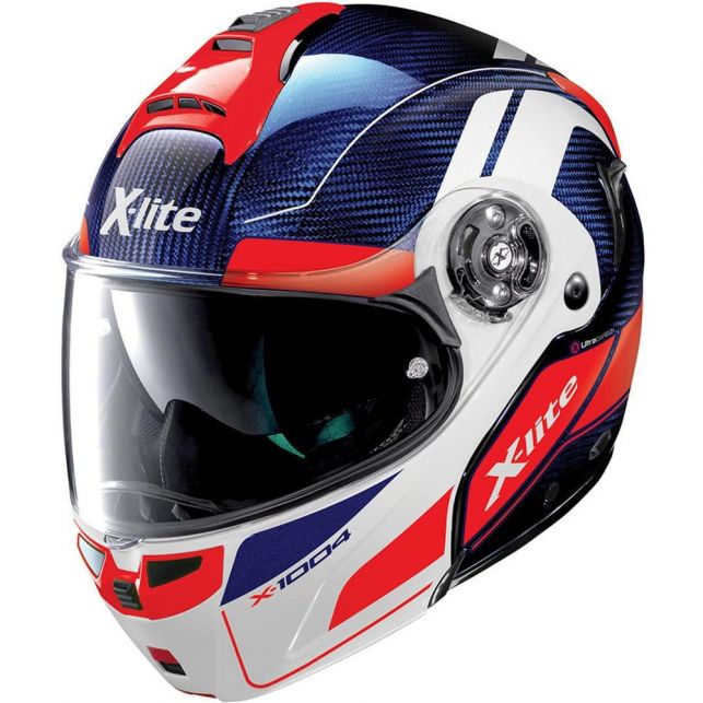 CASQUE MODULABLE X-LITE X1004 ULTRA CARBON CHARISMATIC N-COM TINTO
