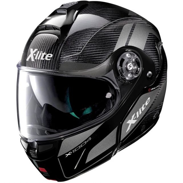 CASQUE MODULABLE X-LITE X1004 ULTRA CARBON CHARISMATIC N-COM