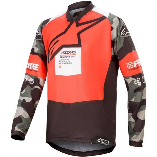 MAILLOT CROSS ENFANT ALPINESTARS YOUTH RACER HOLIDAY RELEASE 2020