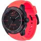 MONTRE ALPINESTARS TECH WATCH 3H BLACK CASE-RED ACCENTS-RED SILICON S