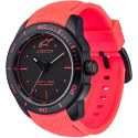 Montre ALPINESTARS TECH WATCH 3H BLACK CASE-RED ACCENTS-RED SILICON S