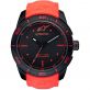 MONTRE ALPINESTARS TECH WATCH 3H BLACK CASE-RED ACCENTS-RED SILICON S
