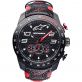 MONTRE ALPINESTARS TECH WATCH CHRONO BLACK RED STRAP