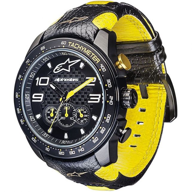 MONTRE ALPINESTARS TECH WATCH CHRONO YELLOW STRAP
