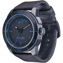 Montre ALPINESTARS TECH WATCH 3H BLACK BLACK NYLON STRAP BLEU