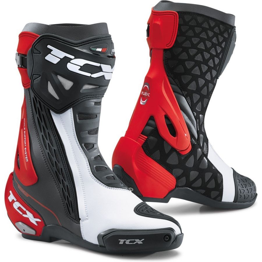 Bottes Moto TCX RT-Race Homme - Sportives Légeres Avec Protection Cheville | Semelle Microfibre