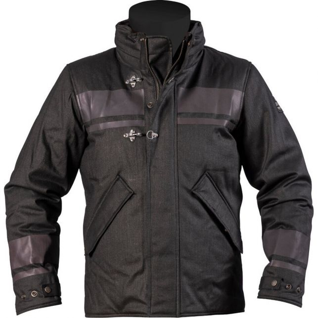 BLOUSON MOTO HELSTON'S FIRE TISSU TECHNIQUE
