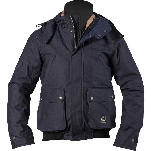 BLOUSON MOTO HELSTON'S WALK TISSU TECHNIQUE