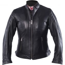 Blouson Helstons Star Cuir Rag
							  		