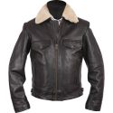 Blouson moto Helstons GANG Cuir Rag