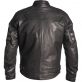 BLOUSON HELSTON'S JERSEY CUIR NATURAL