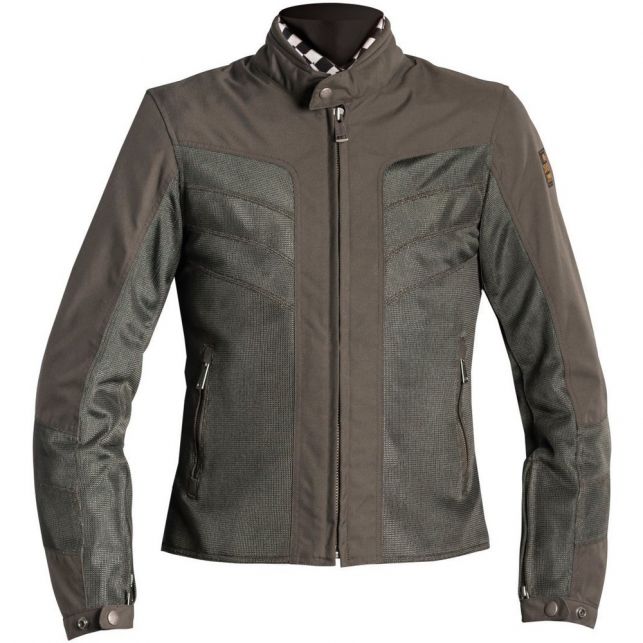 BLOUSON HELSTON'S SARAH TISSU MESH